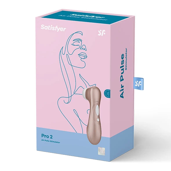 Satisfyer Pro 2 Air Pulse Emiş Güçlü Vibratör-Gold