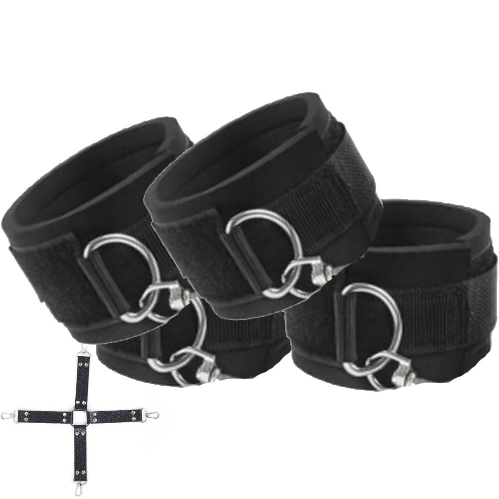 Erox Fetish Fantasy Game 04 Extreme Hog-Tie Kit Pozisyon Kelepçesi