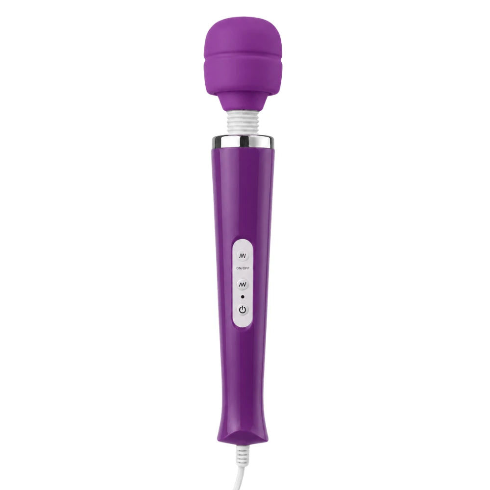 Frowzer Magic Massager Profesyonel 10 Modlu Güçlü Masaj Aleti-Purple