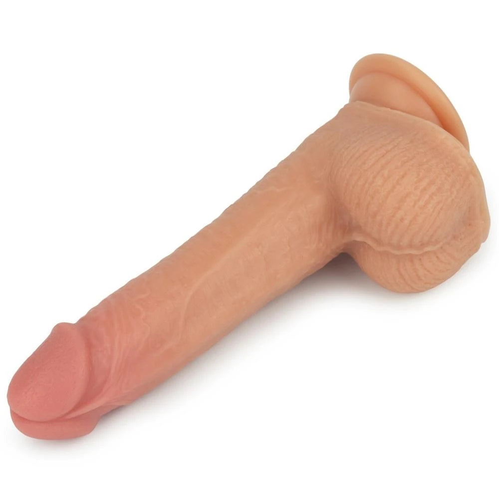 Lovetoy Anthony Dual Layered Silicone Dildo Dönebilen Realistik Penis LV4032