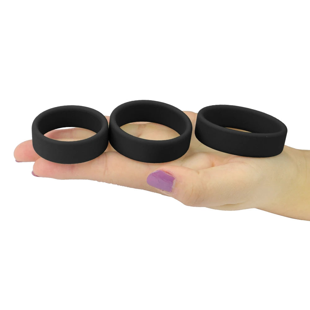 Lovetoy Power Plus Pro Penis Halkası 3 Lü