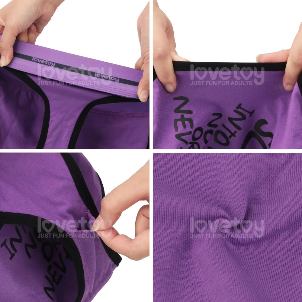 Lovetoy Printed Vibrating Sexy Panties XS/S Giyilebilir Vibratör LV770213A