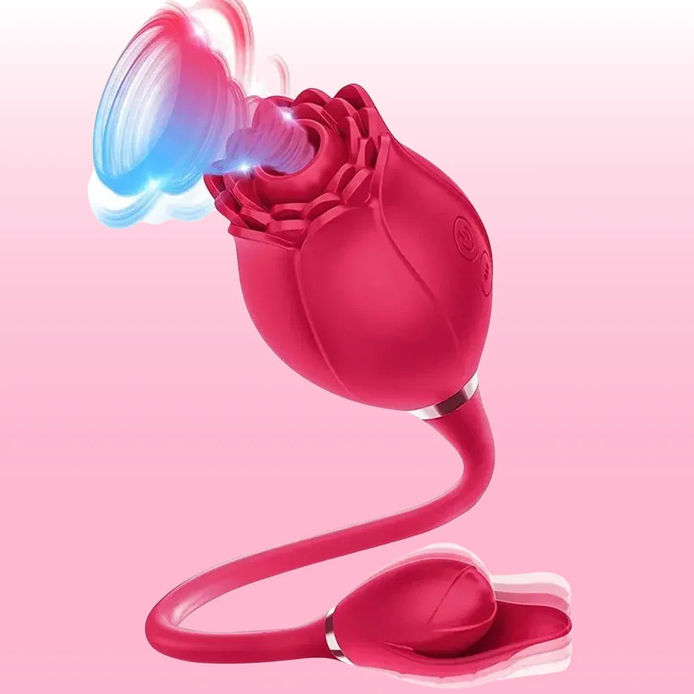 Frowzer Rose Klitoral Emiş Güçlü Gül Vibratör