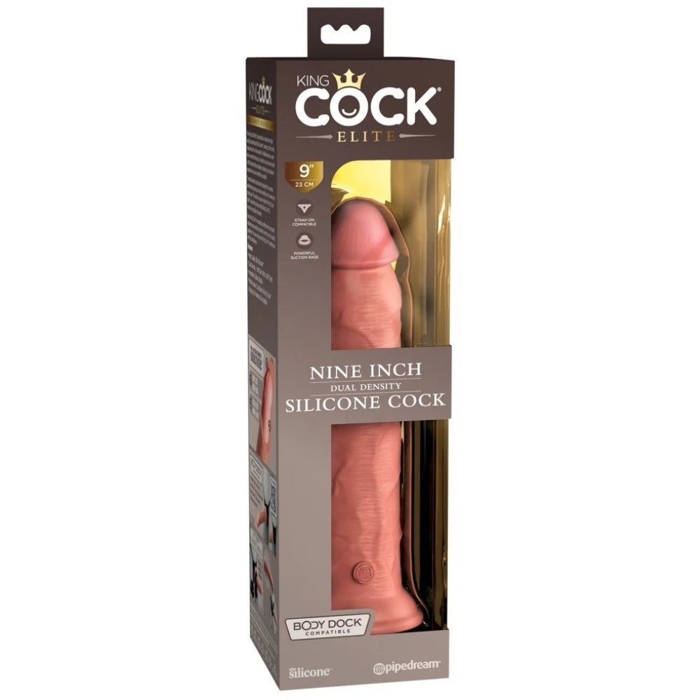 Pipedream King Cock Elite 23 cm Dual Density Silicone Cock Realistik Penis