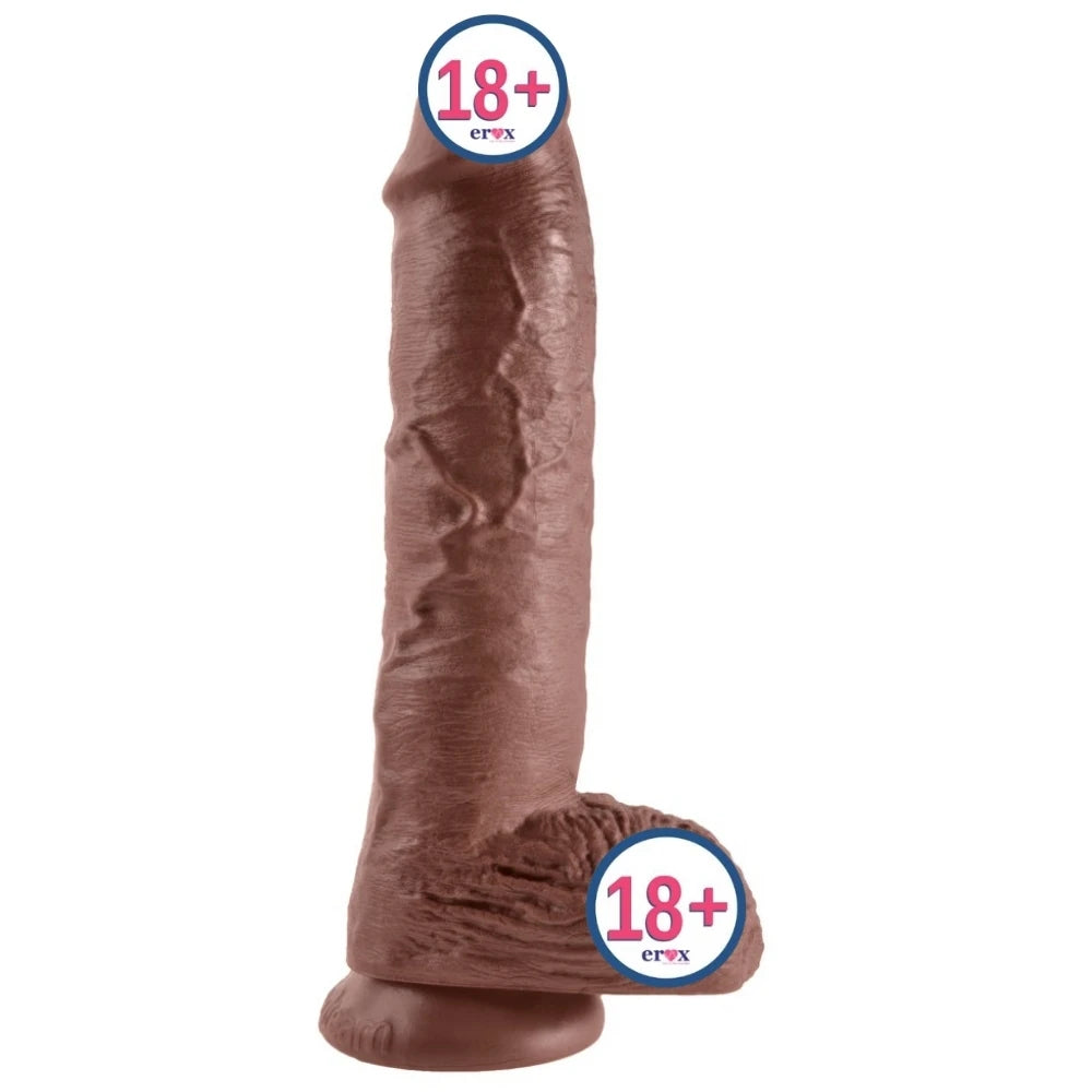 Pipedream King Cock 10 Inch Cock With Balls Realistik Penis