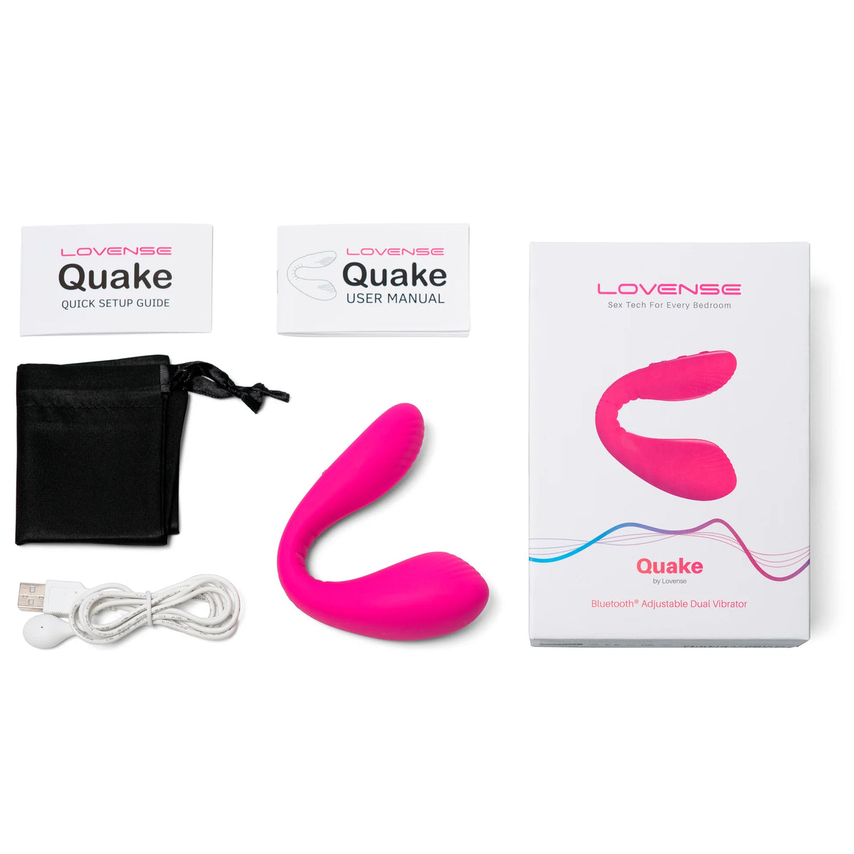 Lovense Dolce Quake Telefon Kontrollü Vibratör