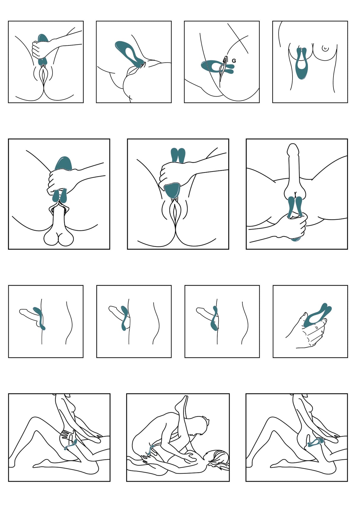 ToyJoy Icon 2 Superb Couples Massage Çiftlere Özel Penis Halkası