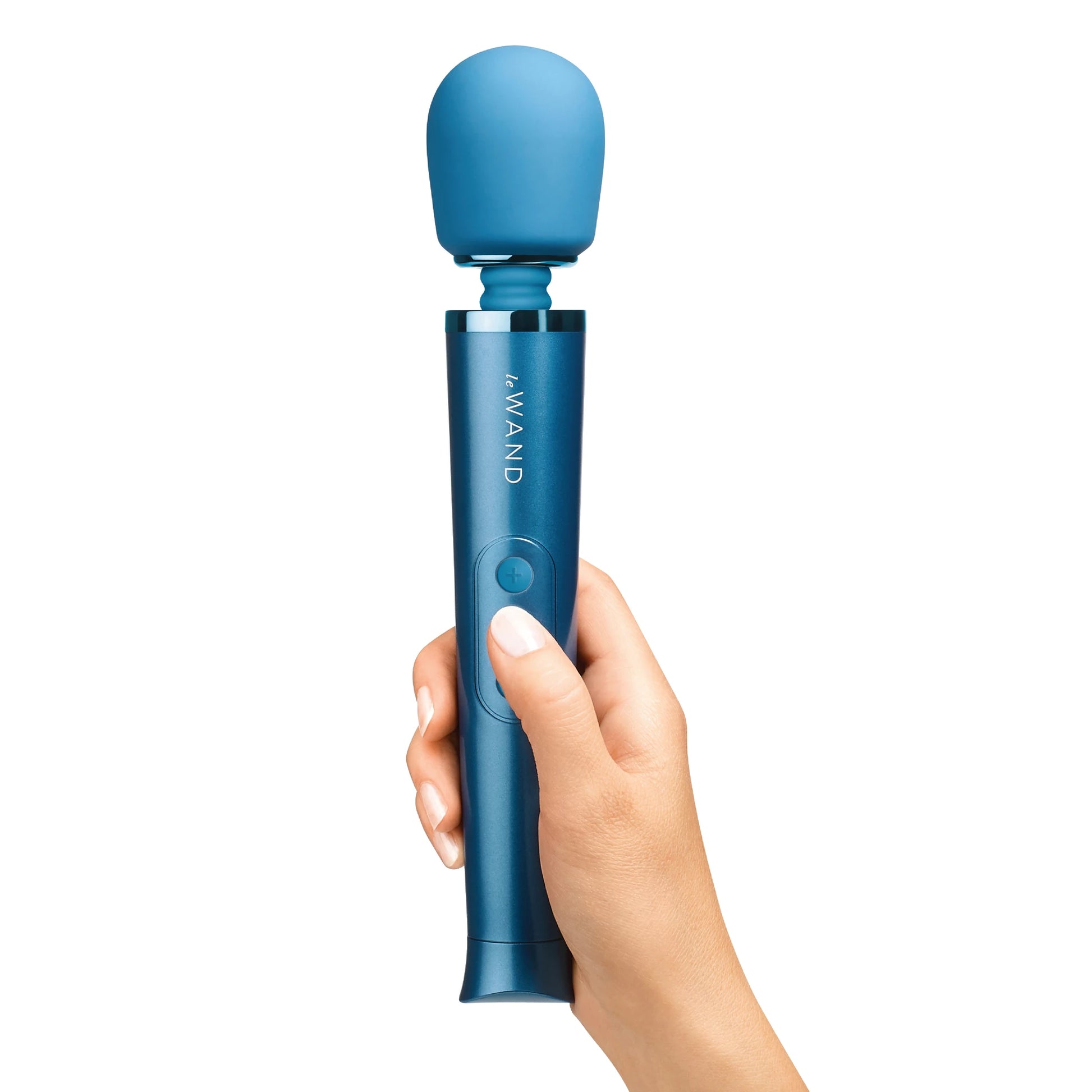 Le Wand Petite Rechargeable Vibrating Body Massager Masaj Aleti - Blue