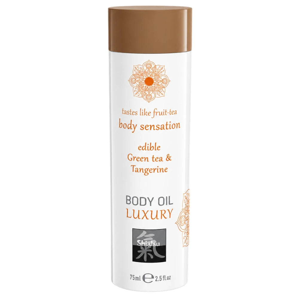 Hot Shiatsu Luxury Edible Body Oil 75 Ml. Apricot Yenilebilir Masaj Yağı