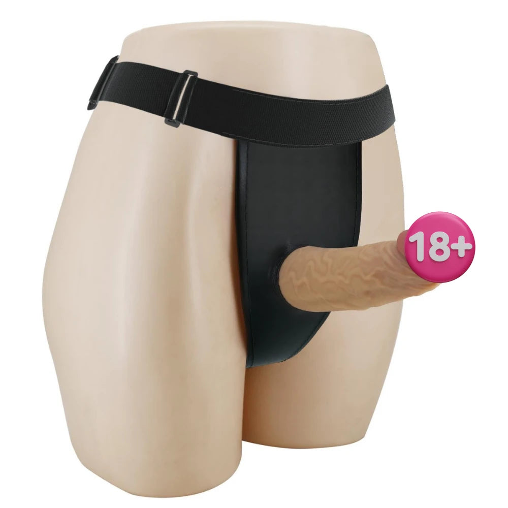 Pretty Love Harness Briefs Strap-On İçi Boş Belden Bağlamalı Kemerli Penis