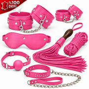 Frowzer Fetish Love Game %100 Gerçek Deri Fetiş Pozisyon Seti-Pembe