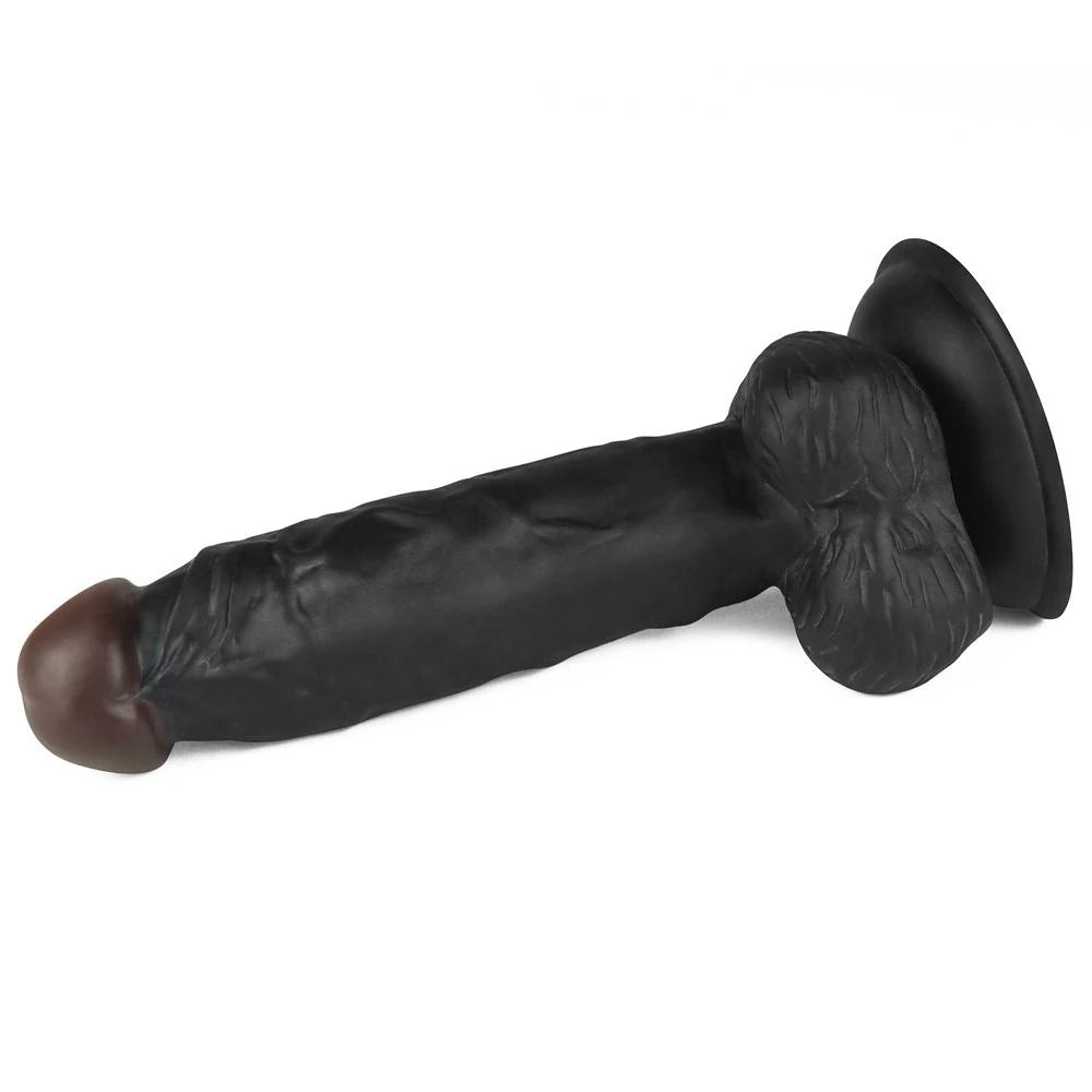 Lovetoy Easy Strapon 20 cm Zenci Strapon Kemerli Penis LV715027