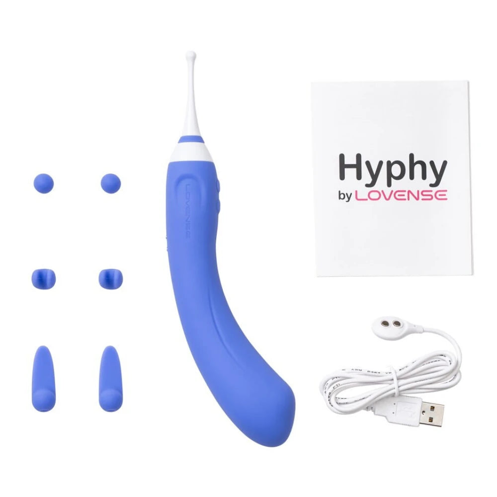 Lovense Hyphy Telefon Kontrollü Çift Motorlu G-Spot Vibratör