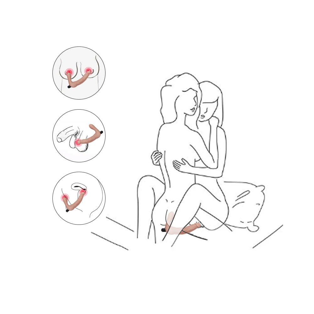 Lovetoy İJoy Çiftlere Özel Titreşimli Strapless Strap On Penis