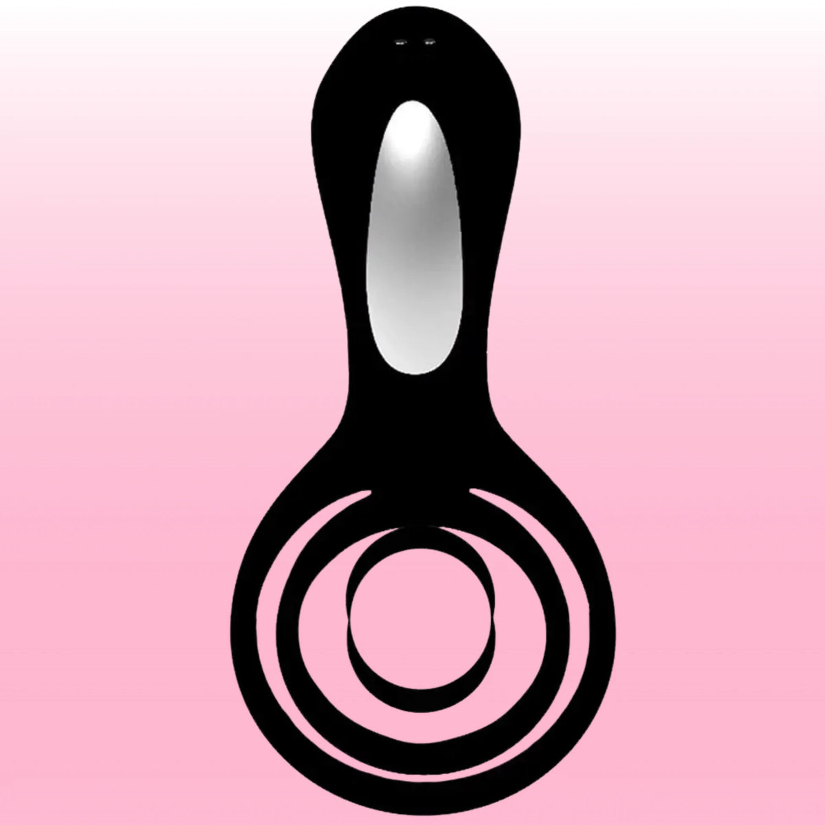 Frowzer The Cock Ring Clitoral Stimulation Penis Kafesi-Black