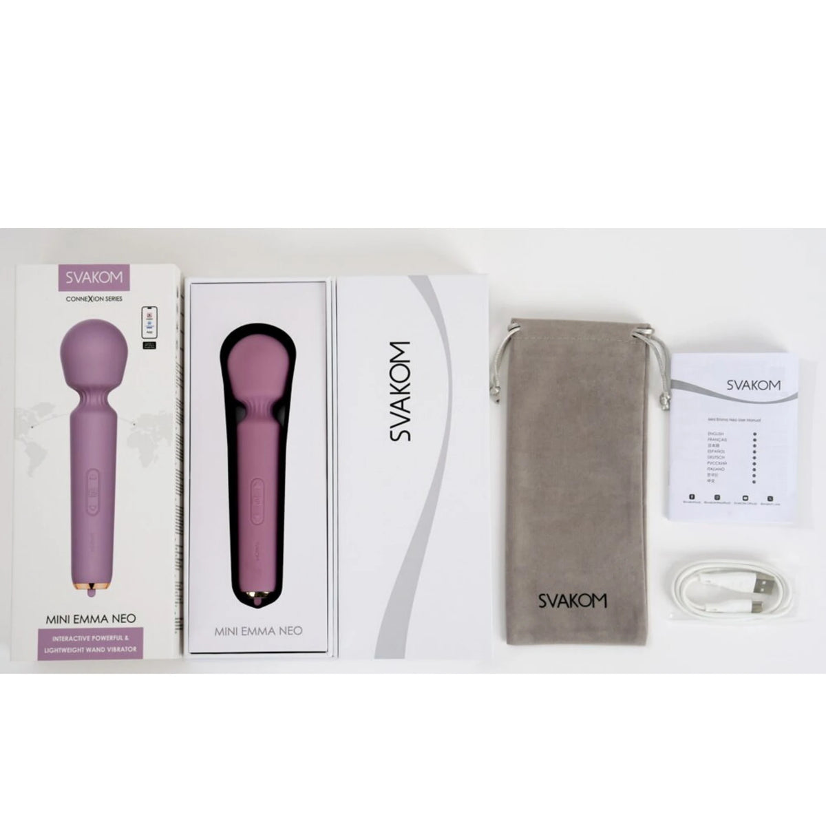 Svakom Mini Emma Neo Telefon Kontrollü Mini Wand Vibratör
