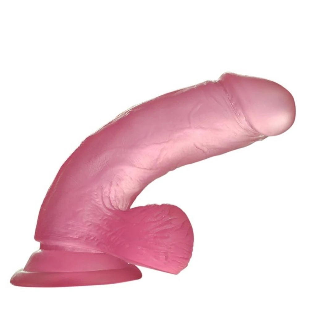 Lovetoy Jelly Studs Pink Small 15 cm Kemerli Jel Dildo LV3102