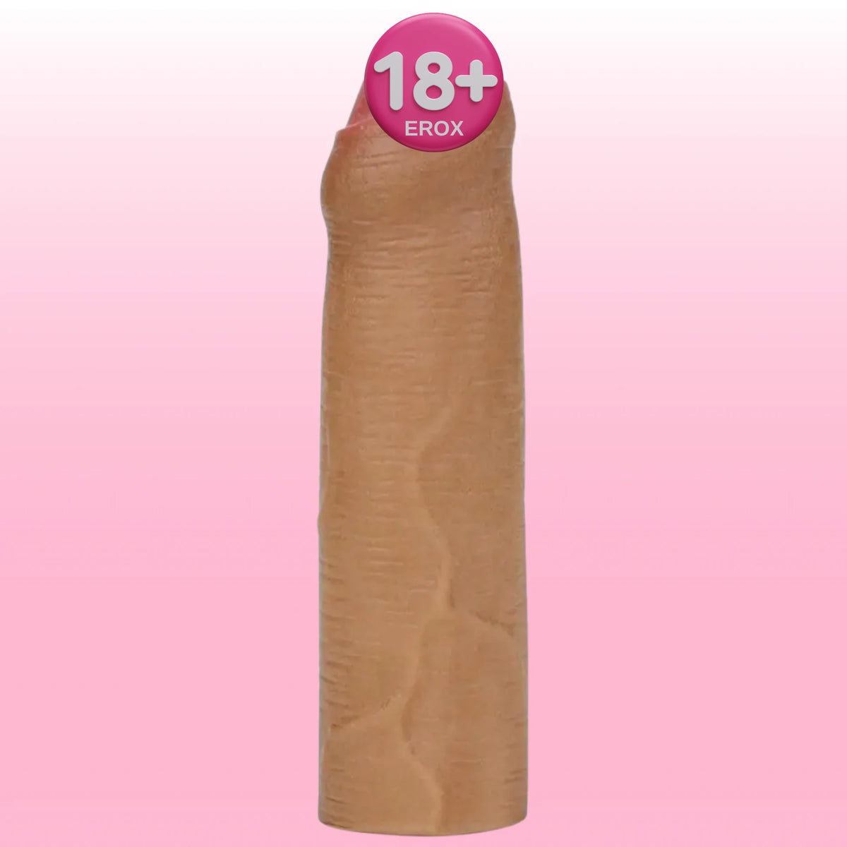 Lovetoy Nature Extender Penis Sleeve Platinum Silikon Gerçek Doku Sünnetsiz Penis Kılıfı LV4212B