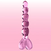 Pipedream Icicles No. 43 Beaded Hand Blown Glass Massager Cam Dildo