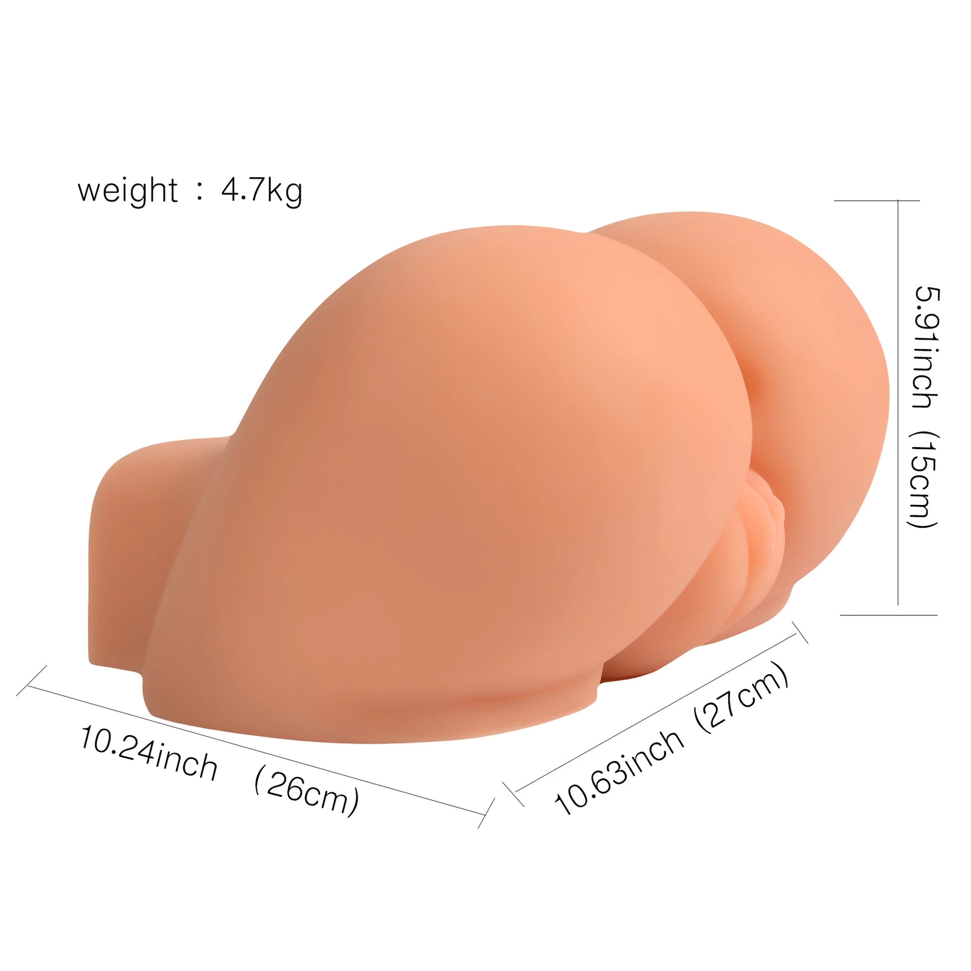 Xise Emily Silicone Hip Pussy Realistik Büyük Kalça XS-MA50001-Large