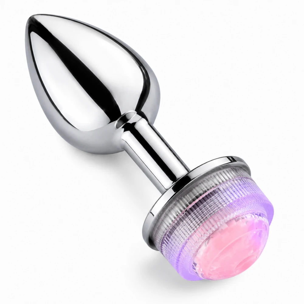 Frowzer The Anal Fantasy Led Işıklı Metal Anal Plug-Medium