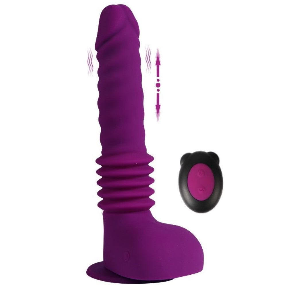 Shequ İsaiah İleri Geri Hareketli ve Dönebilen Sex Makinesi Vibratör