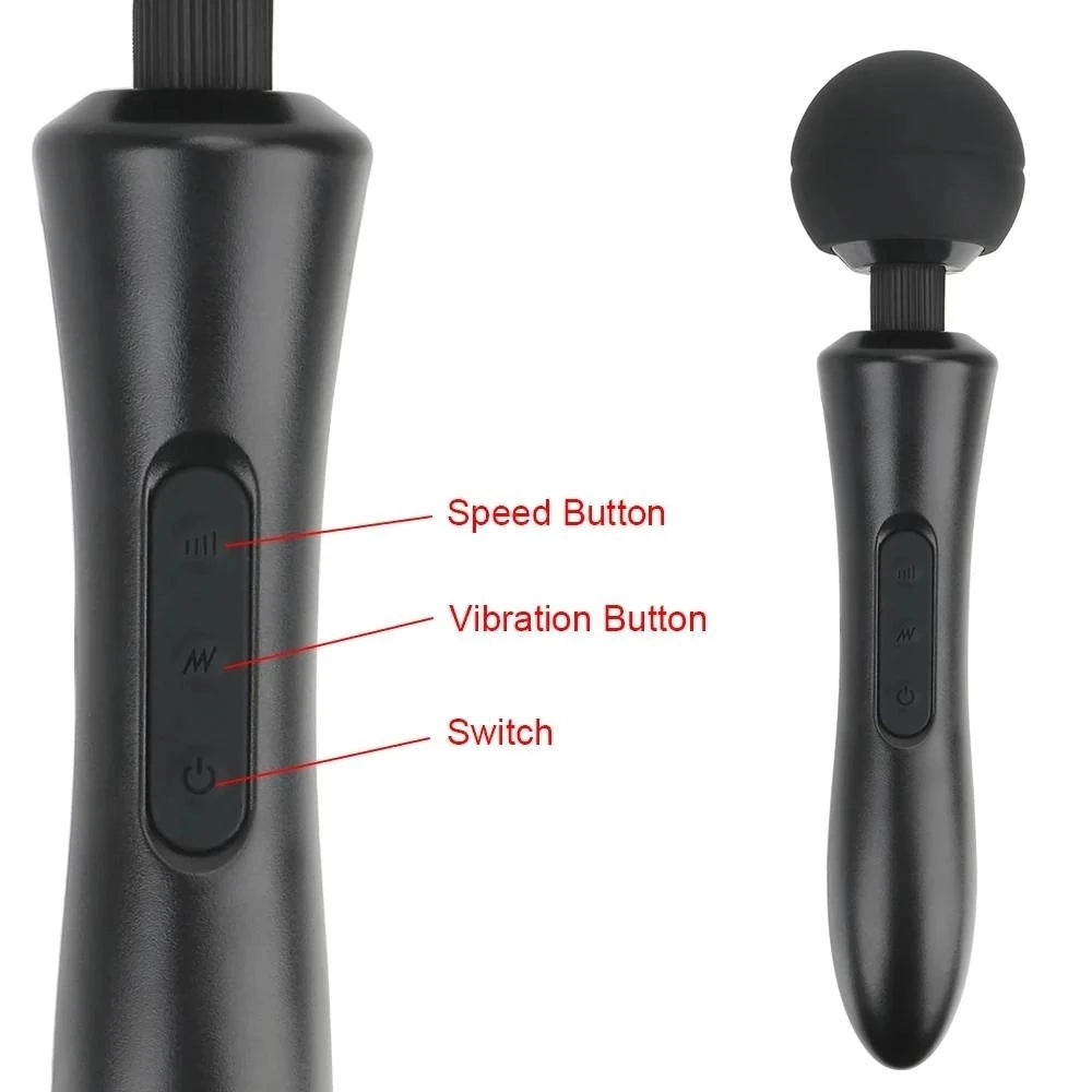 Frowzer Magic Wand Slide Massager Masaj Wand Vibratör