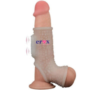Lovetoy Vibrating Drip Knights Ring Scrotum Sleeve Titreşimli Penis Kılıfı LV343116