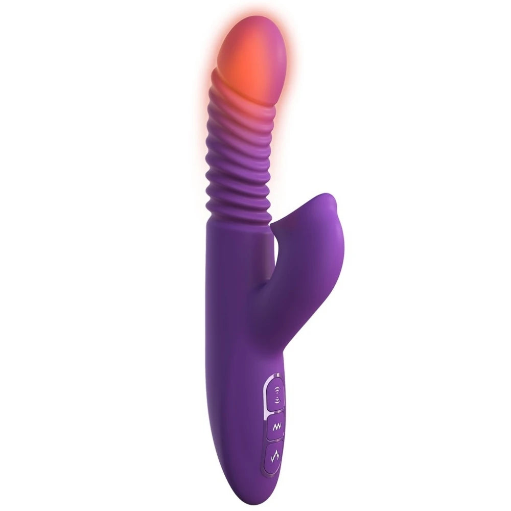 Pipedream Fantasy For Her İleri Geri Hareketli ve Isıtmalı Rabbit Vibratör