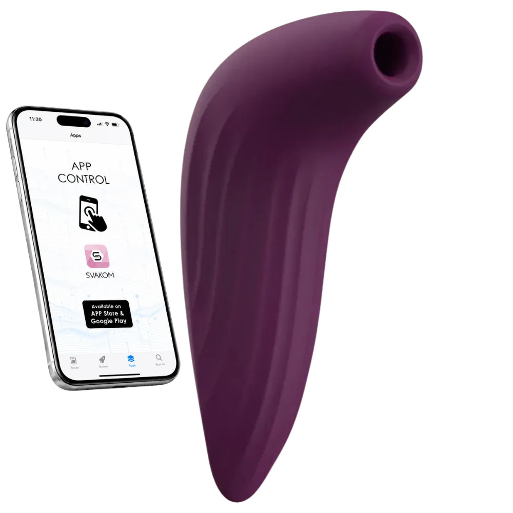 Svakom Pulse Union Telefon Kontrollü Emiş Güçlü Vibratör