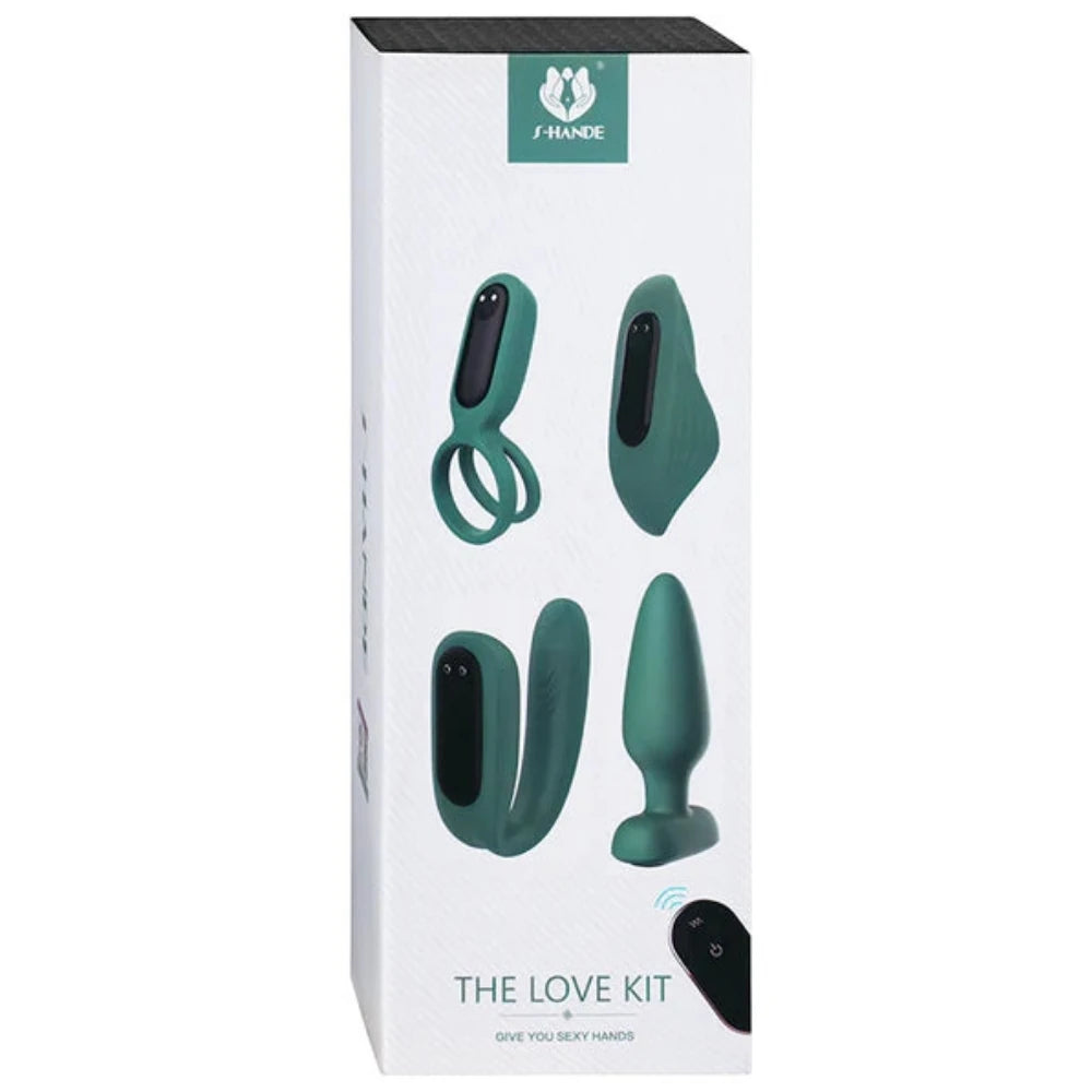 Frowzer Partner Fantasy Love Kit Çiftlere Uzaktan Kumandalı Vibratör Seti