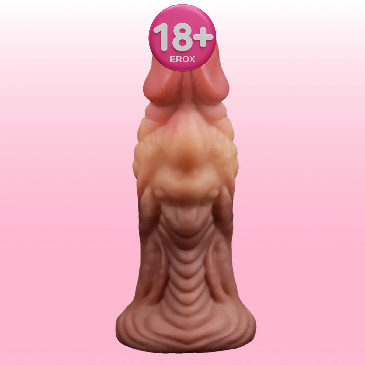 Lovetoy Dual Layered Platinum Silicone 18 Cm Monster Realistik Dildo