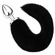 Frowzer Anal Fantasy Tail Siyah Tilki Kuyruklu Metal Anal Plug