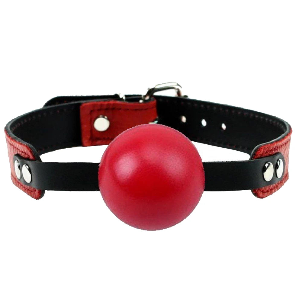 Frowzer Fetish Game Master Ball Gag Ağız Topu-Kırmızı