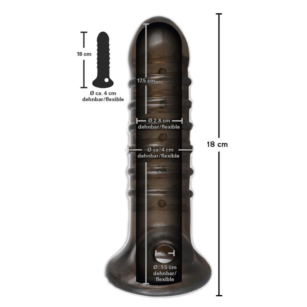 Rebel Men's Gear Penis Sleeve Zenci Penis Kılıfı