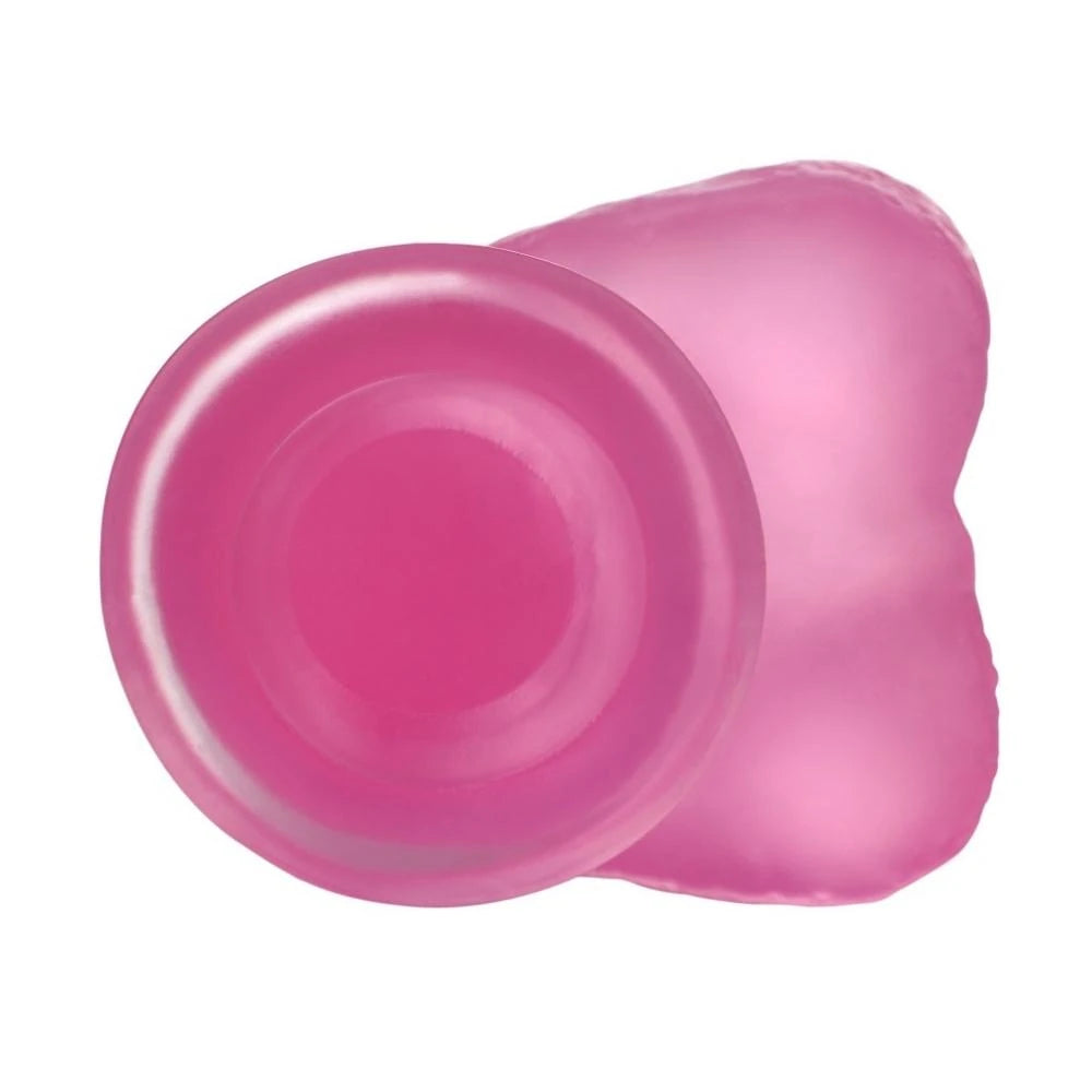 Lovetoy Jelly Studs Pink Medium 17 cm Kemerli Jel Dildo LV3101