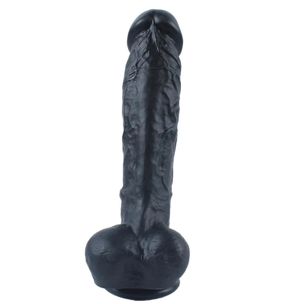 Xise Dildo Series Adonis Strapon 18 cm Belden Bağlamalı Realistik Zenci Penis