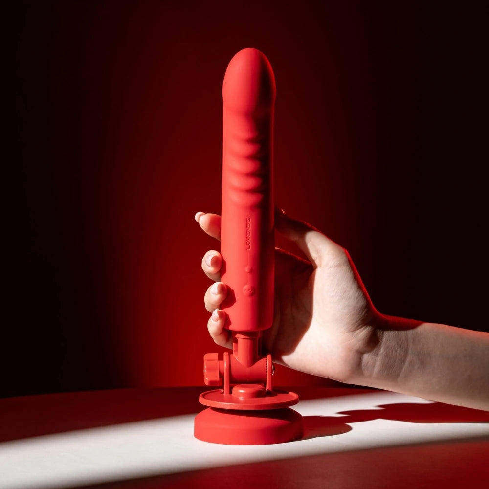 Lovense Mission 2 Telefon Kontrollü Vantuzlu Touch‑Sense Vibratör