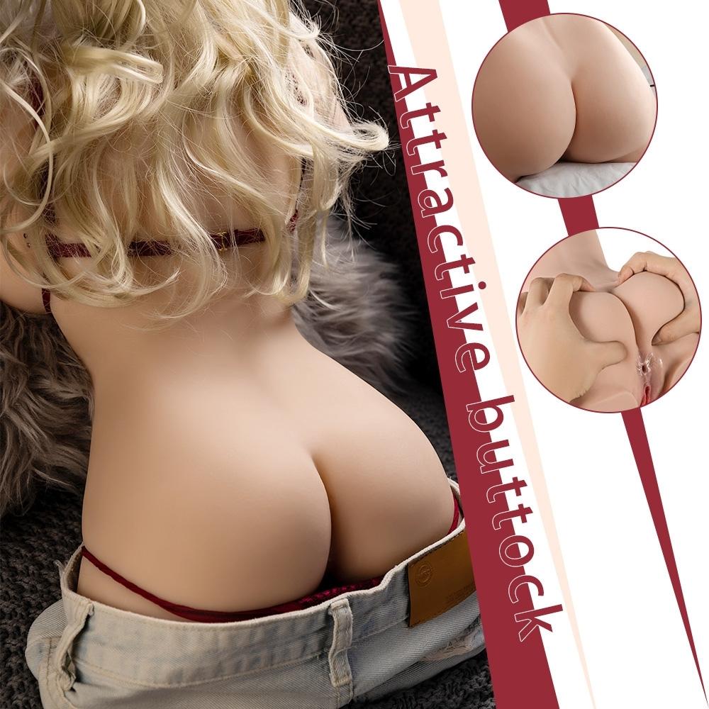 Shequ April Emiş Güçlü ve Titreşimli Realistik Vücut Masturbator SQ-MAS20027