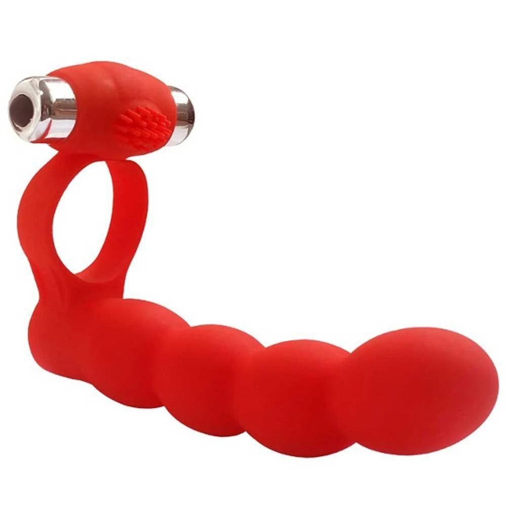 Frowzer Trinity Fun Lovers Beads Red Anal Vibratör