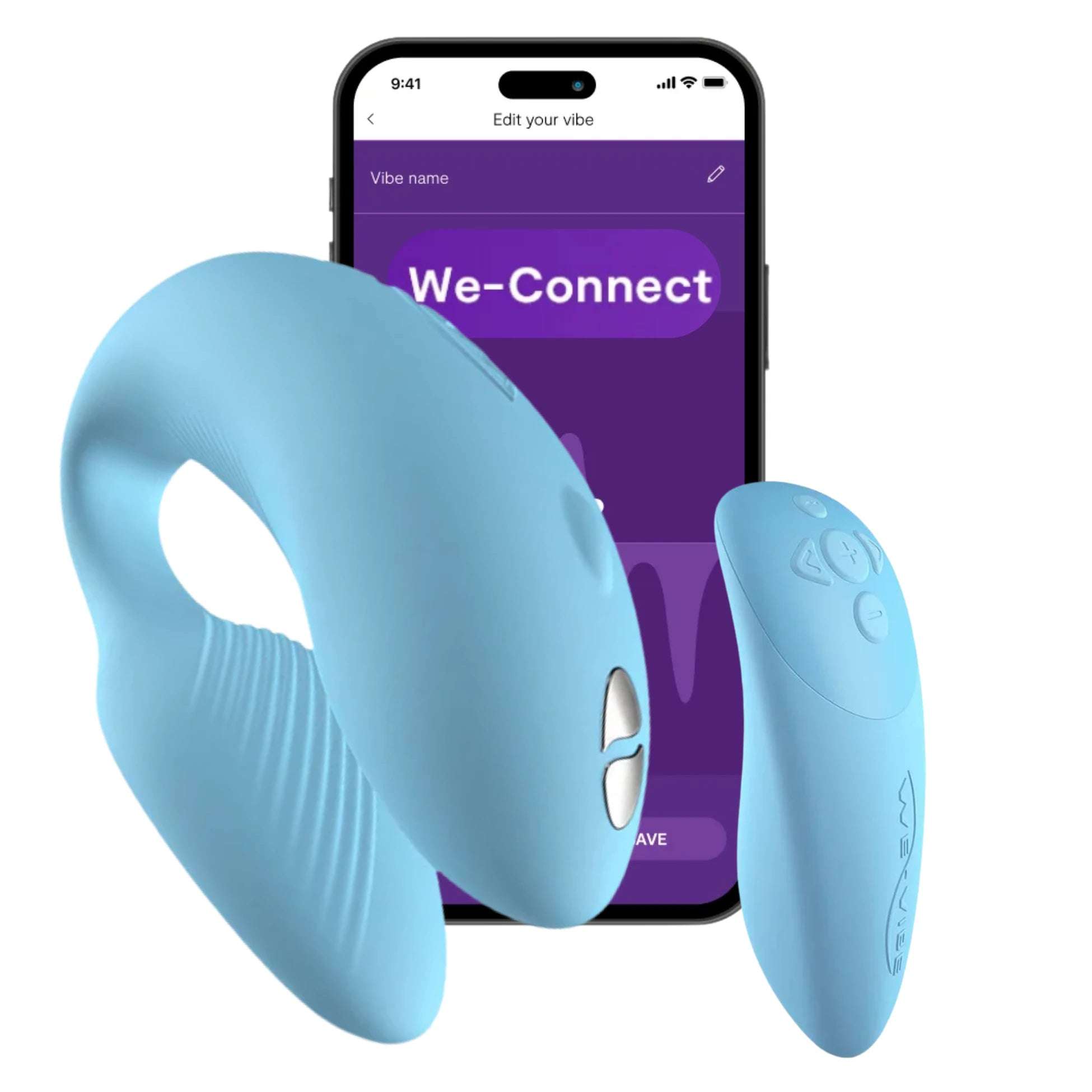 We-Vibe Chorus Çiftlere Özel Telefon Kontrollü Vibratör-Blue