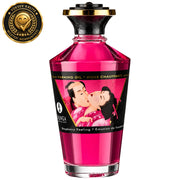 Shunga Aphrodisiac Warming Oil Raspberry Aromalı Isıtmalı Masaj Yağı 100 Ml.