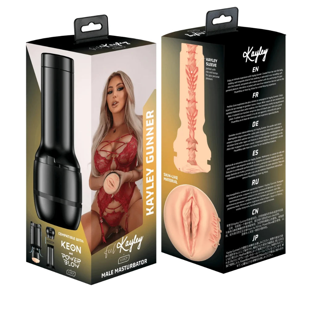 Kiiroo Keon & FeelKayley Stroker Otomaik Vajina Mastürbatör