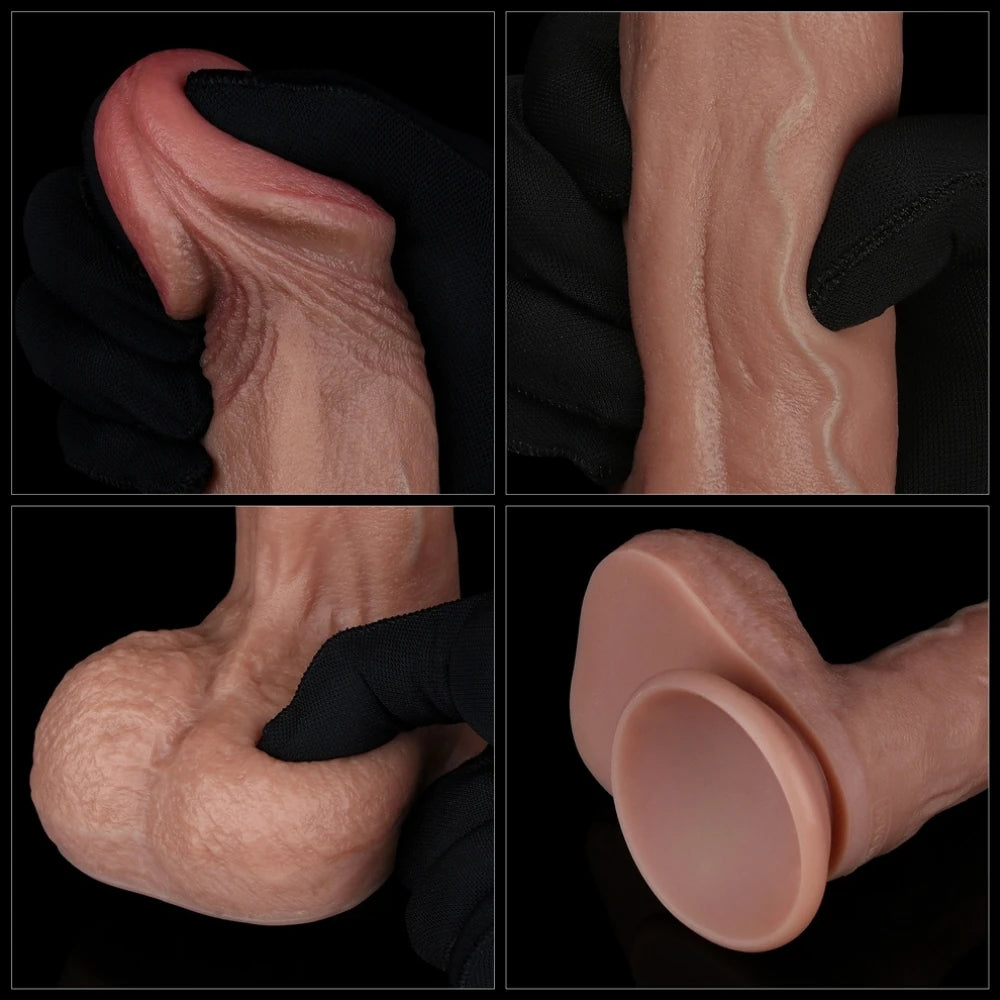 Lovetoy Dual Layered Nature Cock 23 Cm Realistik Penis LV411046
