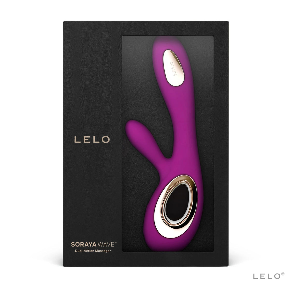 Lelo Soraya Wave Hareketli Rabbit Vibratör-Deep Rose