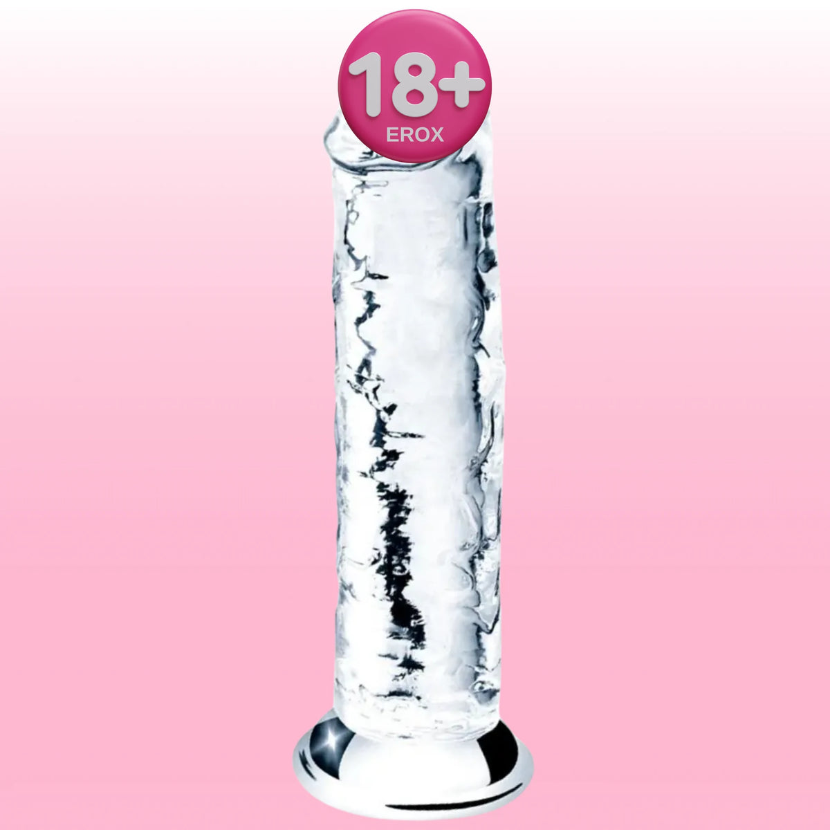 Lovetoy Flawless Clear Dildo 18 cm Jel Realistik Penis LV310015