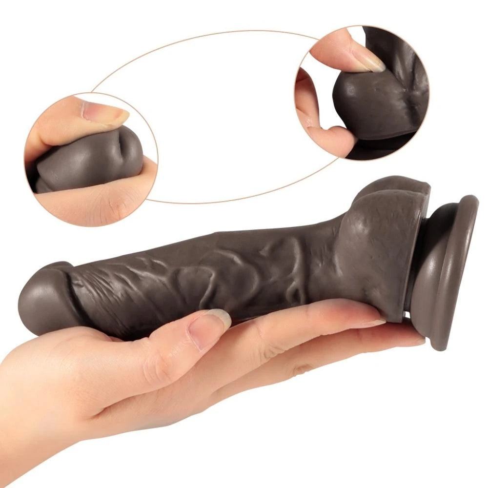 Dildo Series Adonis 18 Cm Realistik Melez Penis
