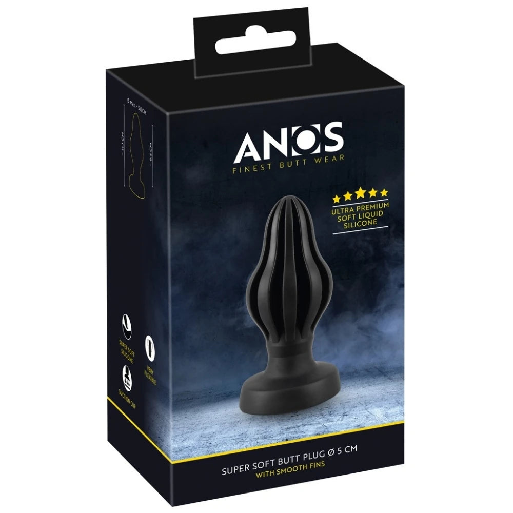 Anos Super Soft Butt Plug Liquid Silicone Anal Plug