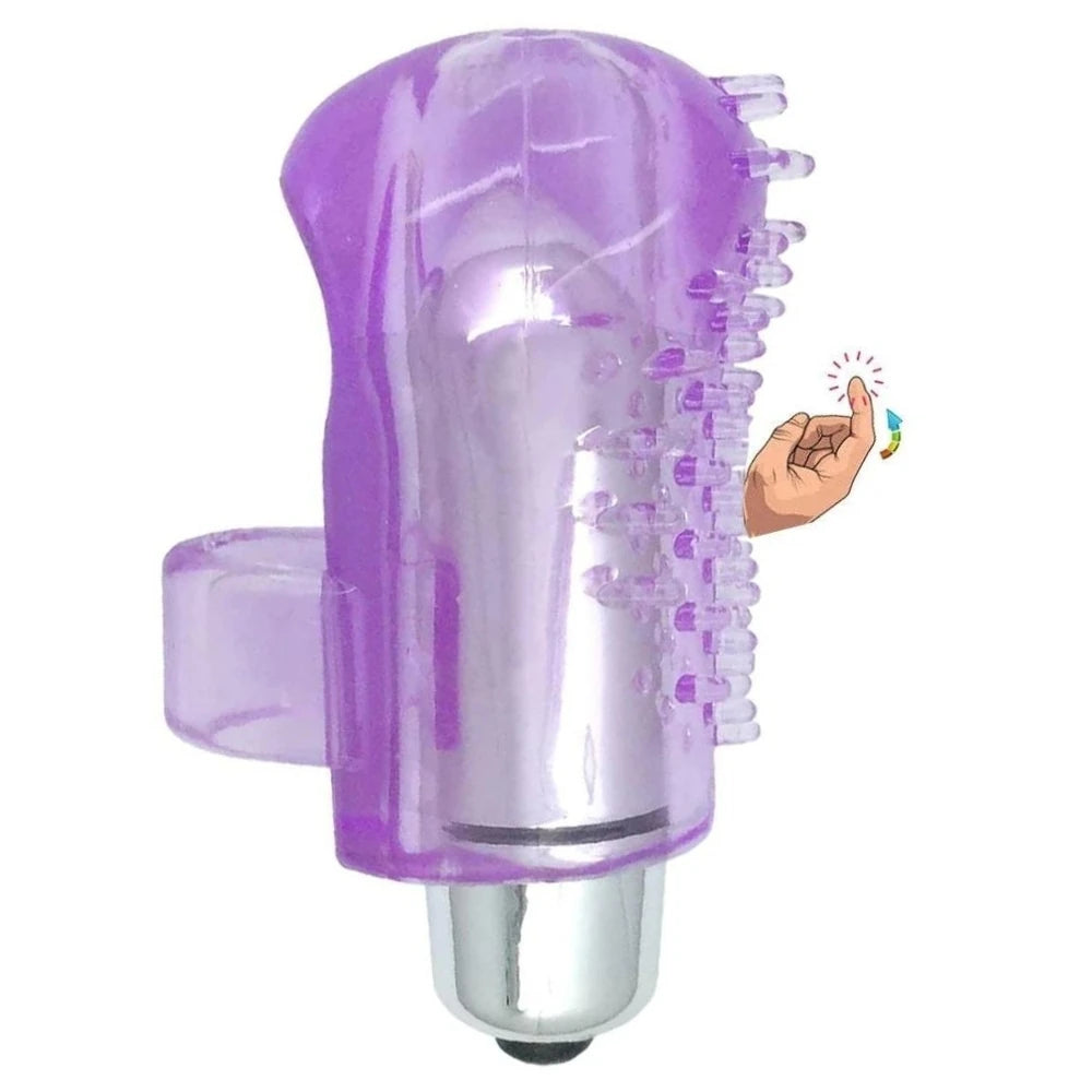 Frowzer Finger Vibe Silicone Tırtıklı Parmak Vibratör