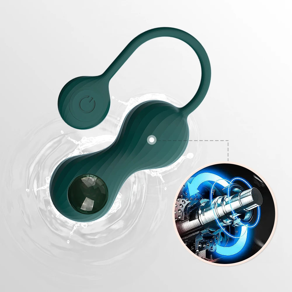 Magic Motion Crystal Duo Telefon Kontrollü Kegel Vibratör Seti